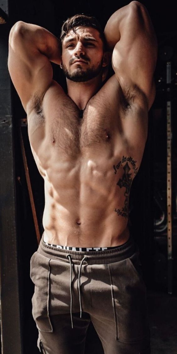 Lean muscle pecs and pits
