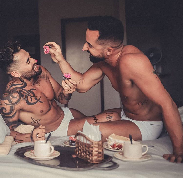 Having some coffee and eventually even something else….