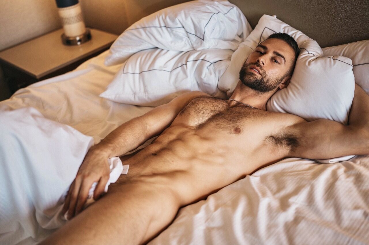 He wants you to hop in bed with him.