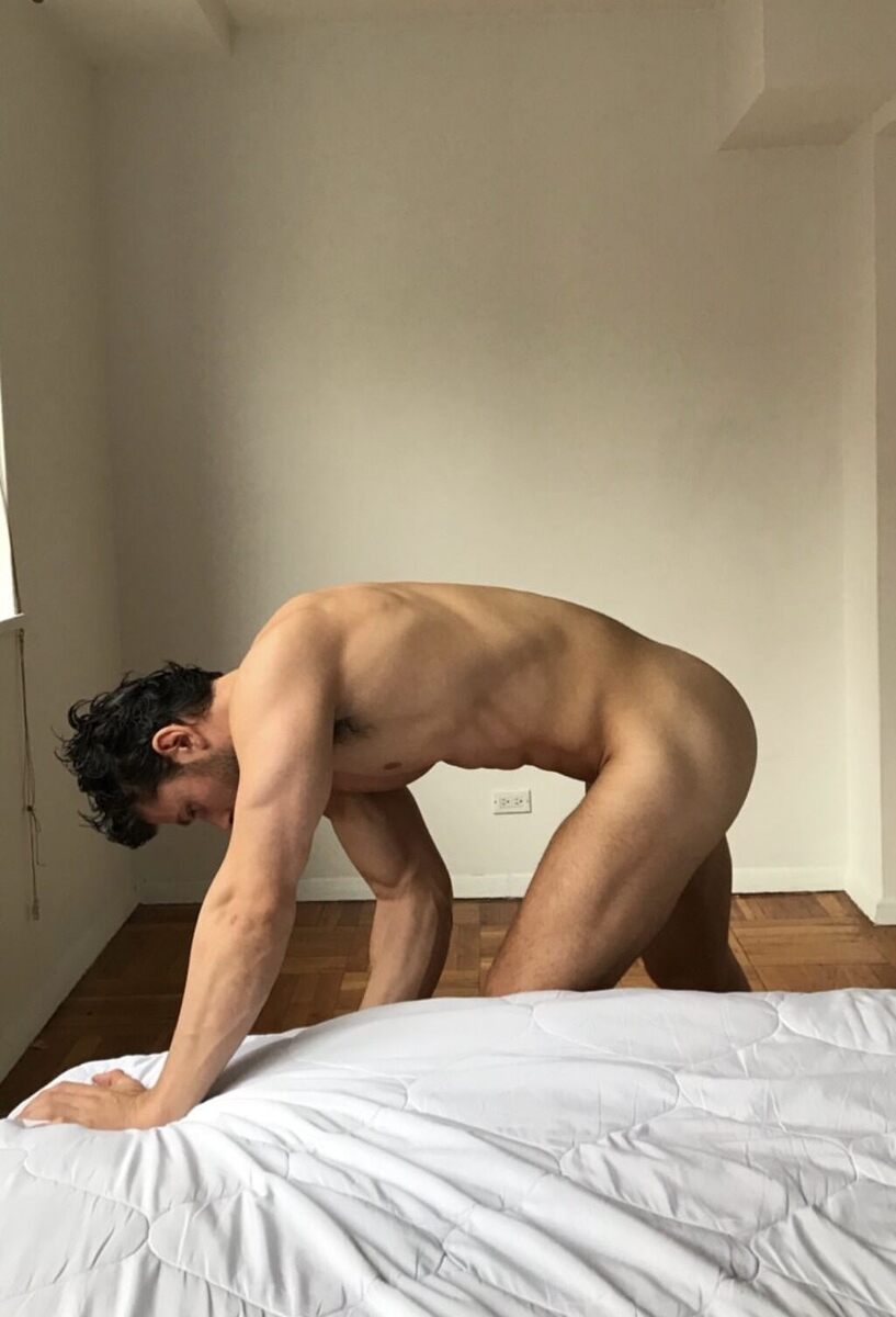 Making his bed so he can get fucked in it…