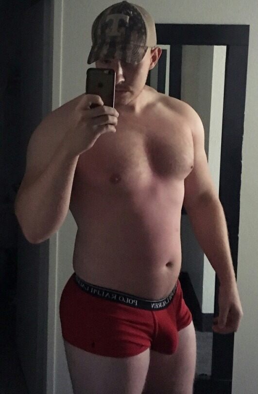 He sports an extra pound or two, but I will help him work it off.