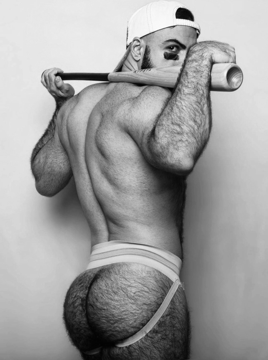 He has the hottest bat… I mean butt on the team.