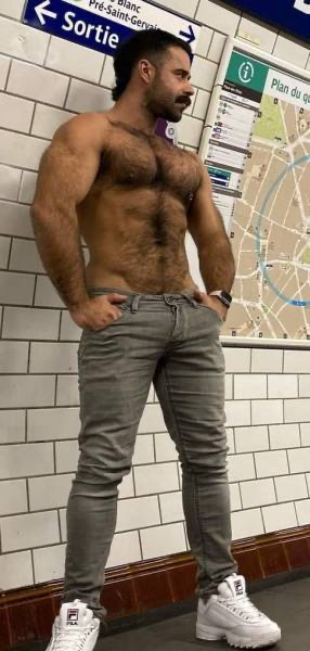 In the subway