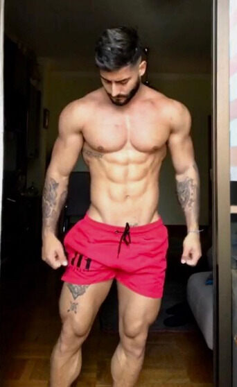 Lean, muscular, and sexy