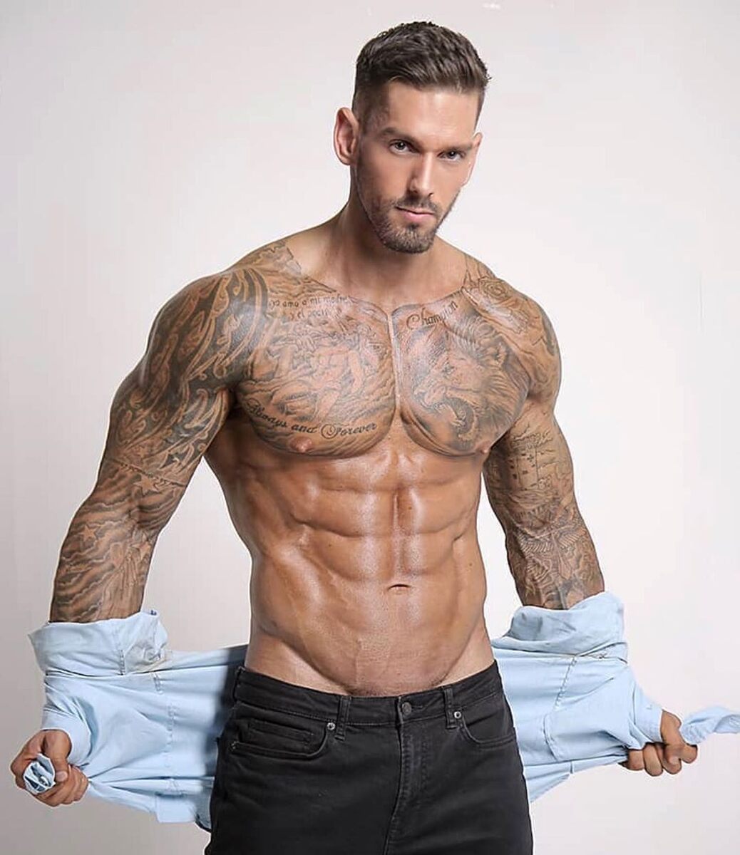 He took off his shirt just for you…