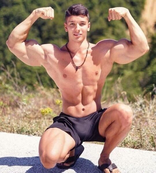 Not quite all the way down on his knees, but I’ll get him there!