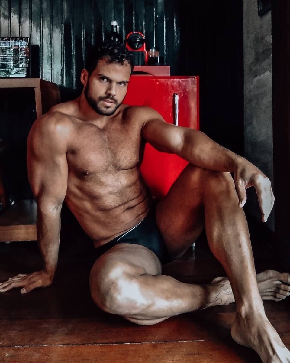 On the floor waiting fir you to get down to biz…