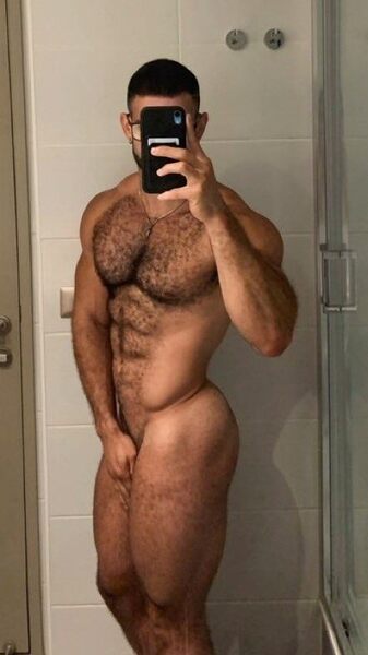 For those who like hairy pecs and more…