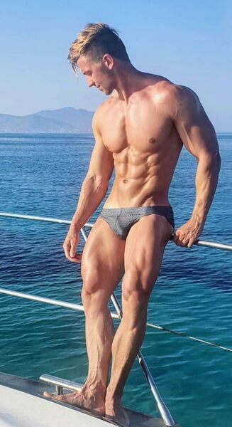 The vessel’s deckhand… and one with a variety of skills…