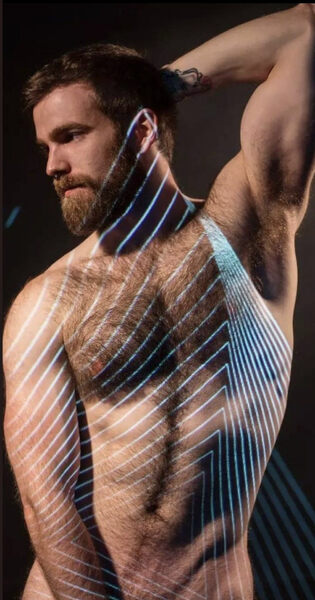 Enhanced by the lighting!