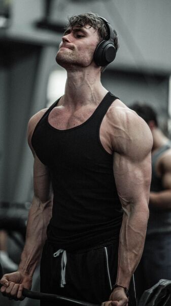 His hard work in the gym is paying dividends.