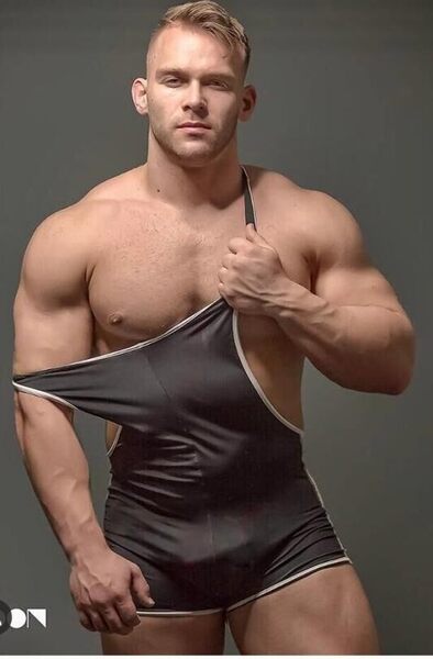Hopefully some lucky guy is on his knees waiting to experience what pops out of that singlet!