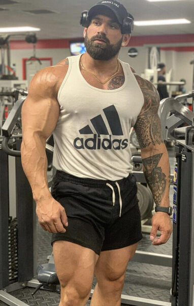 Quite the Adidas hunk!