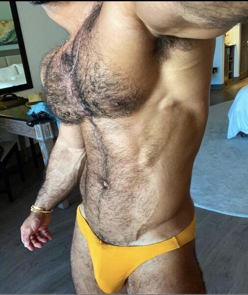 From the archives: A banana colored banana hammock…