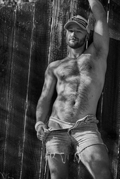Unzipped on the fence