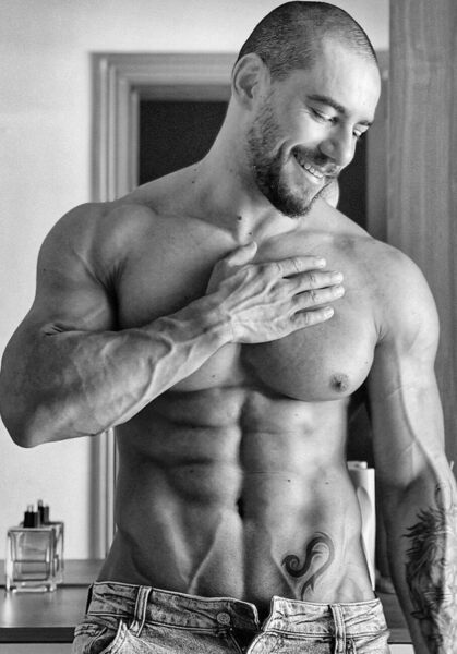 Happily unbuttoned…