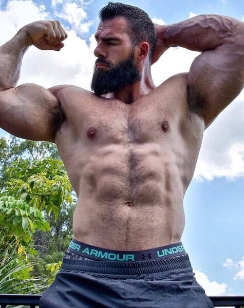 Something tells me that it might be a bit of a challenge to get under his armour.
