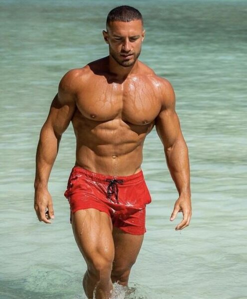 Red definitely works for him!