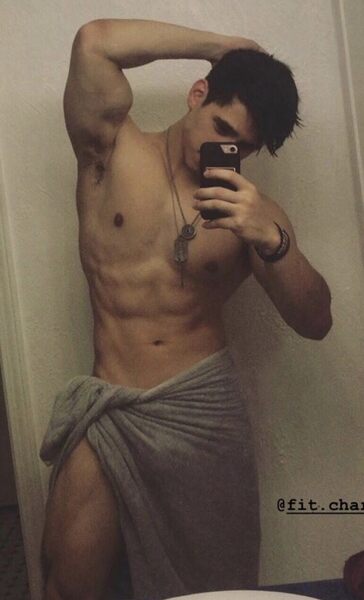 The sexy way to don a towel…