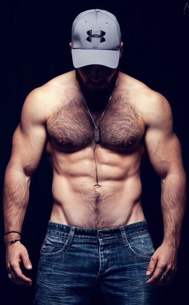 Who would not like to be under or all over this UnderArmour  guy!