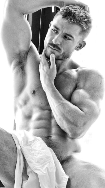 Hot and Handsome even in black and white.
