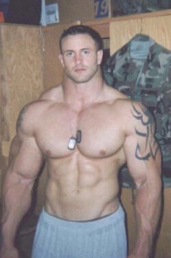 Young muscle guy...