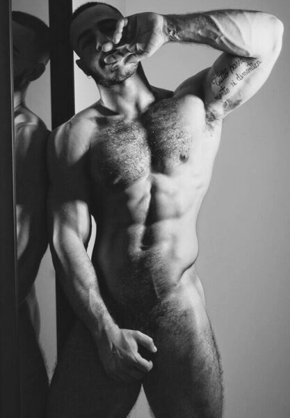 He’s inviting you to come and touch…