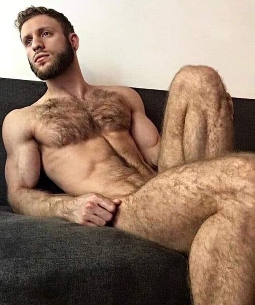 Very hairy on the couch