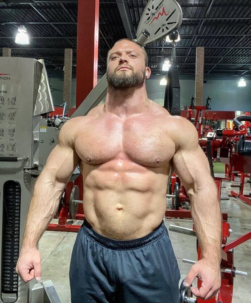 The hard dude of the gym