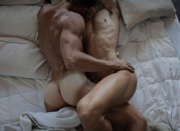 Playing twister in bed