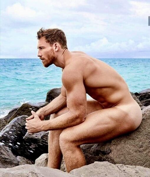 Sitting in the rocks
