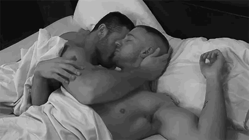 Some gentle affectionate touching time…