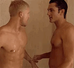 Kiss me tenderly in the shower…