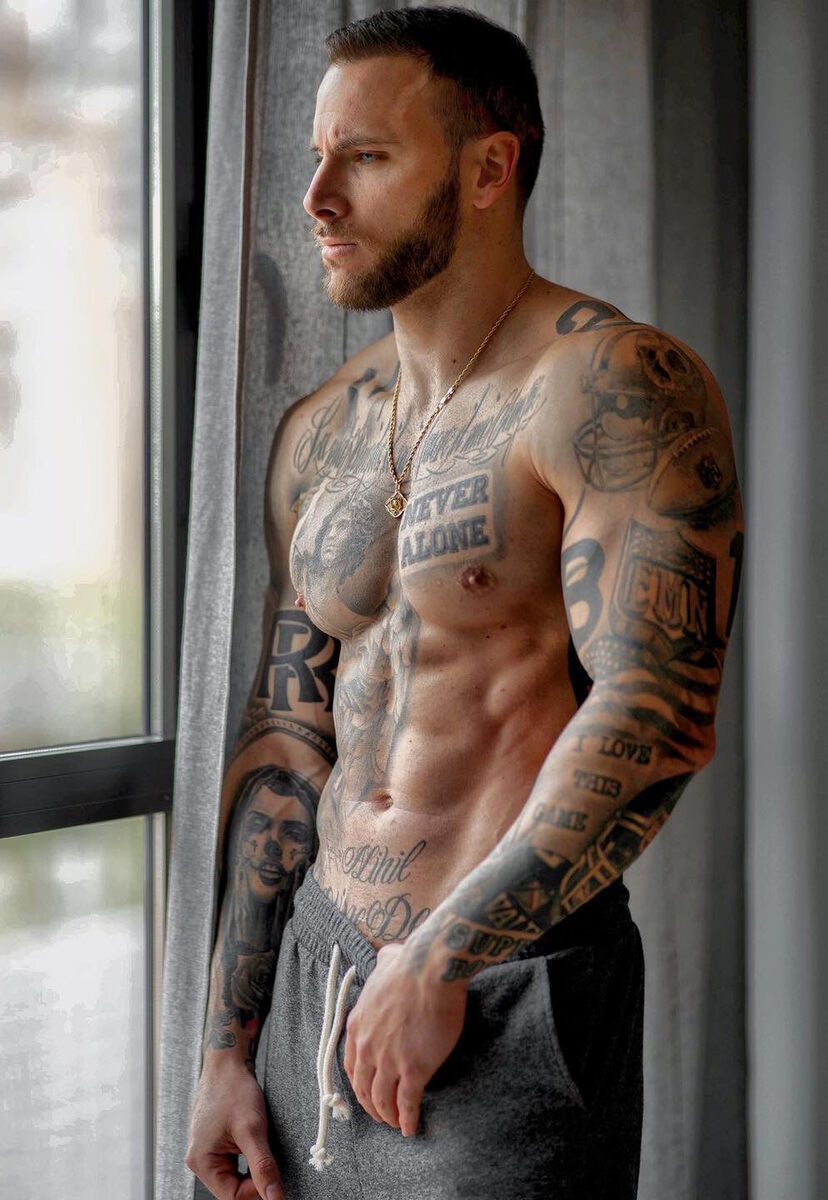 Gazing out the window tattoos