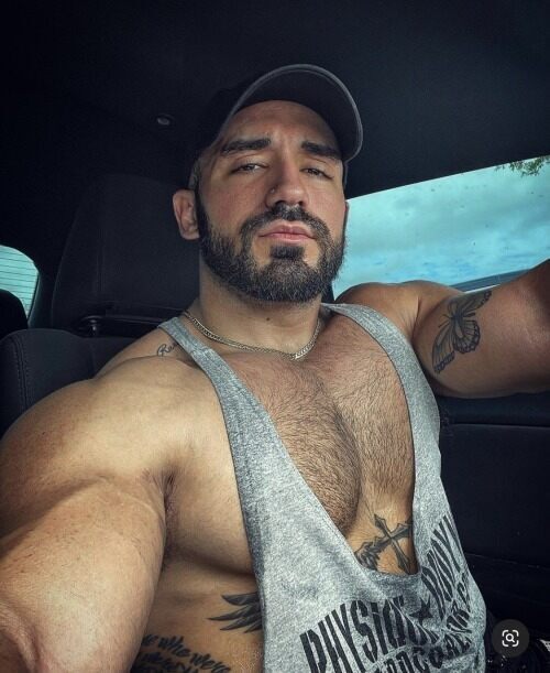 An Uber driver