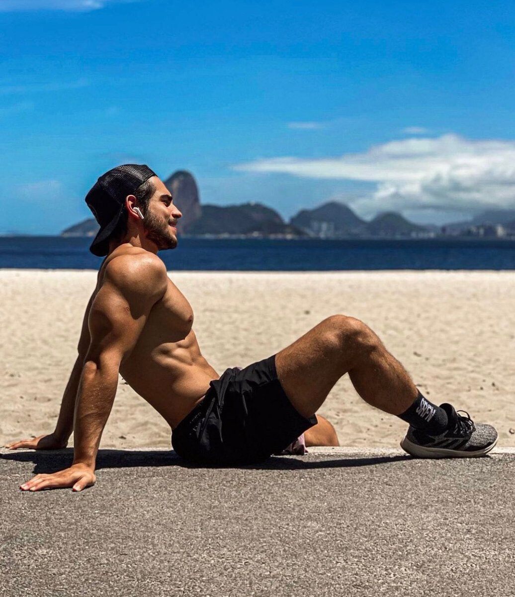 On the beach