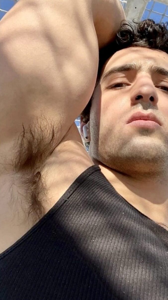 He wants you to lick his pit