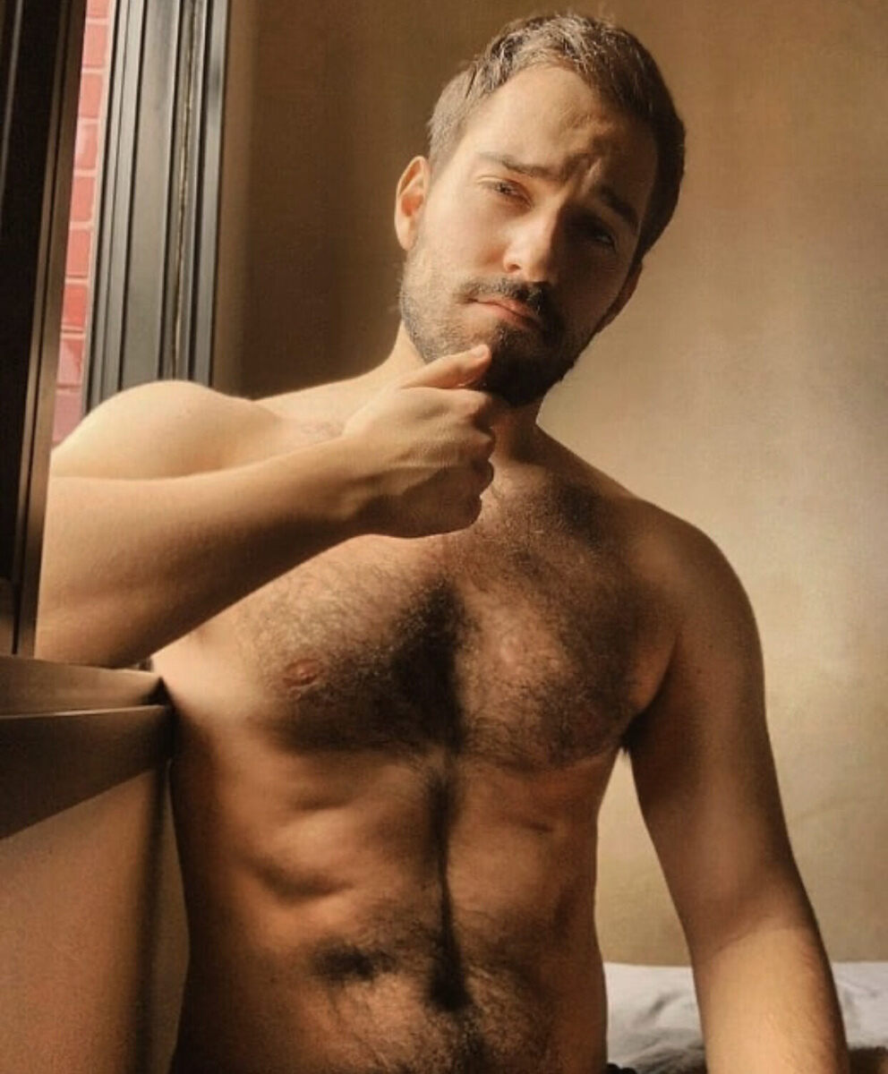 His thoughtful glance