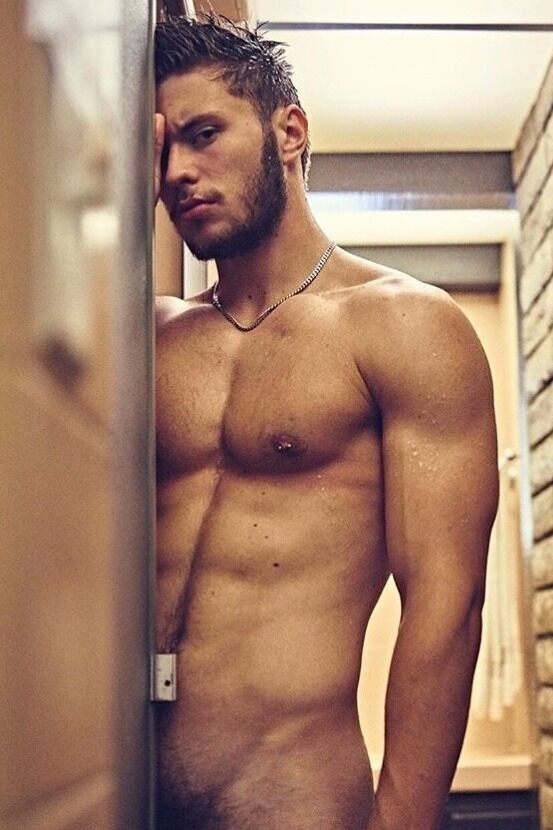 The look and the pierced nip are good indications he’s ready to get down to business.