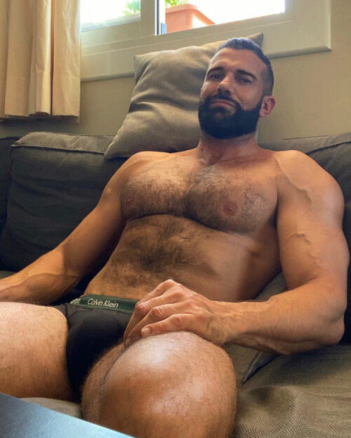 On the couch
