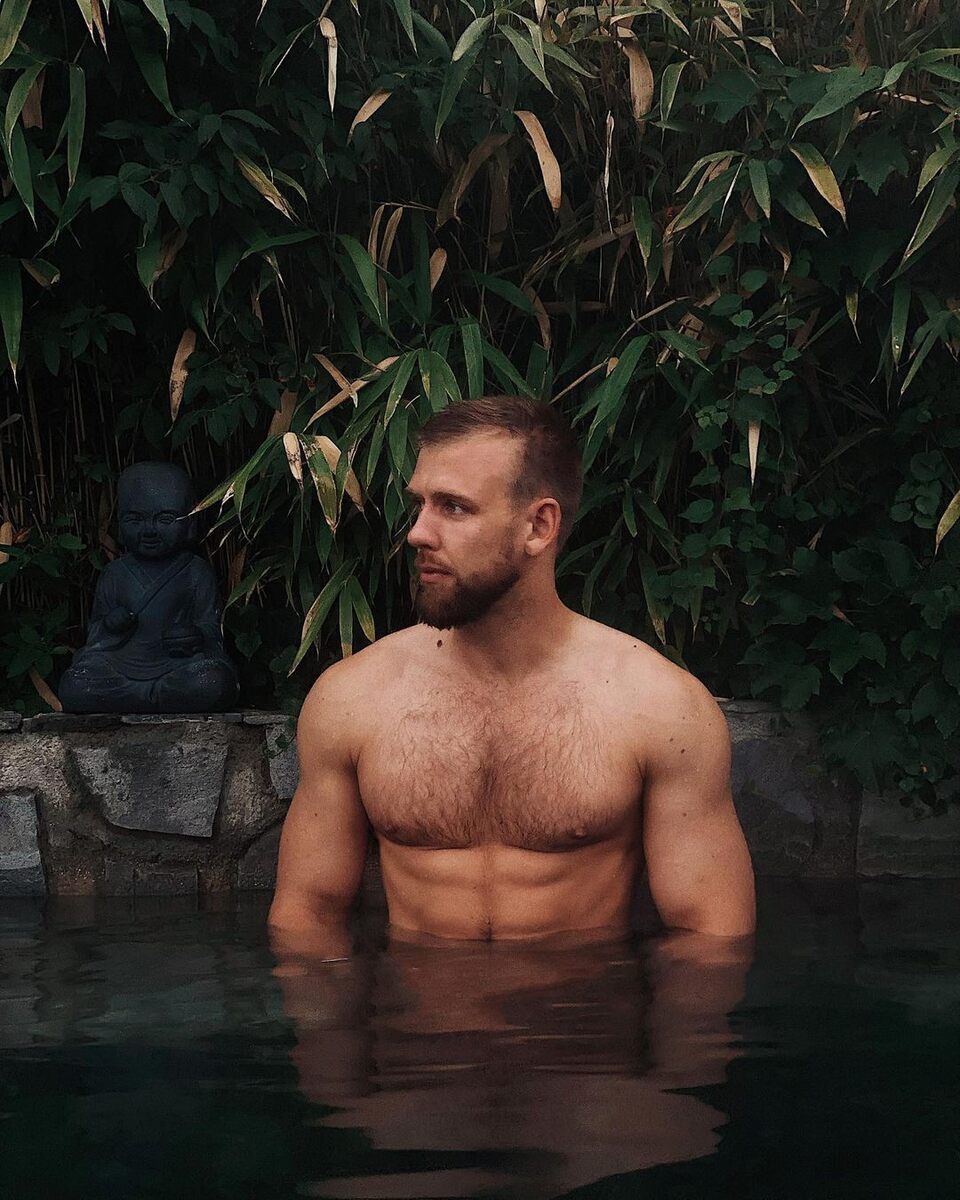 Likes to skinny dip in the wild.