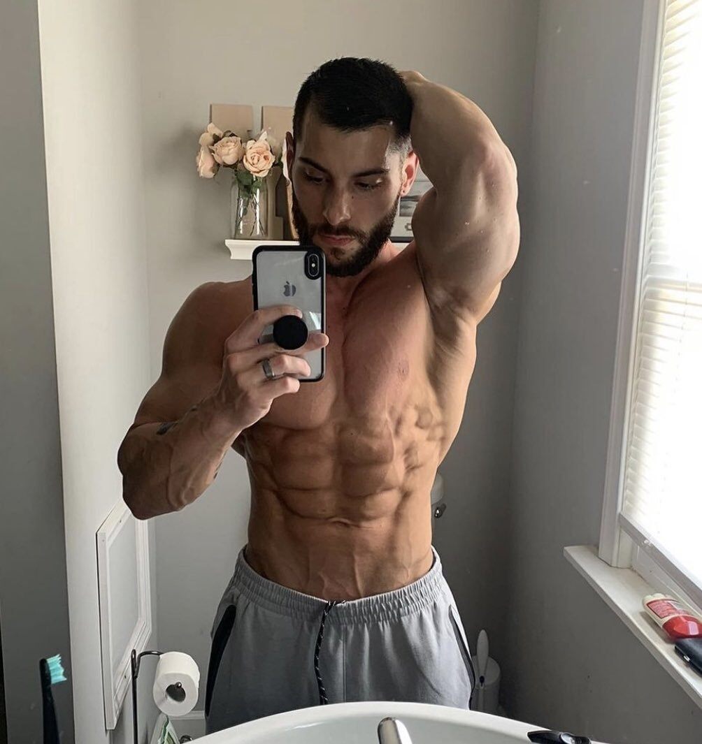 Ripped selfie