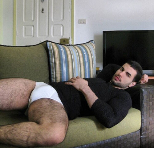 I don’t think anything could not make you notice how ugly that couch is!