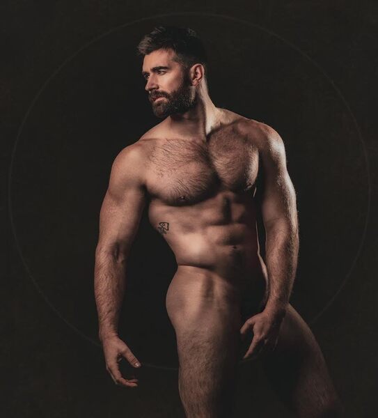 That strategically place hand even in the shadows