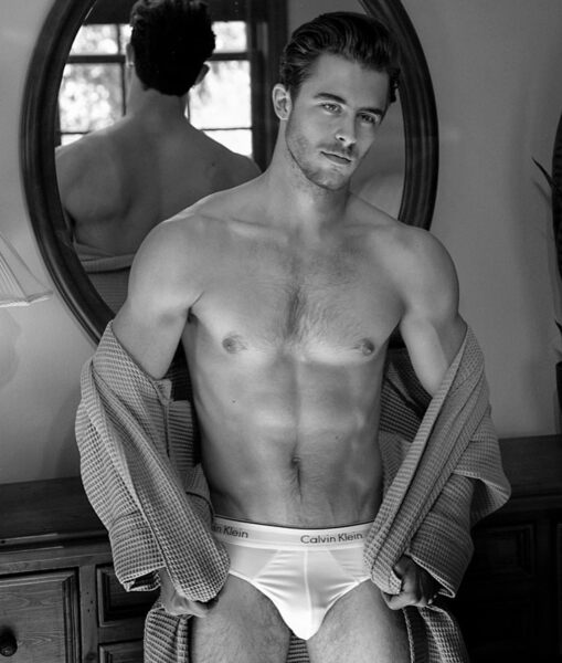 Even in B&W his eyes… and the rest of him… sparkle.