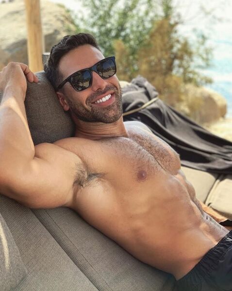 A relaxing smile