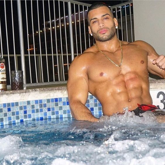 Rub a dub dub will you join me in the hot tub?