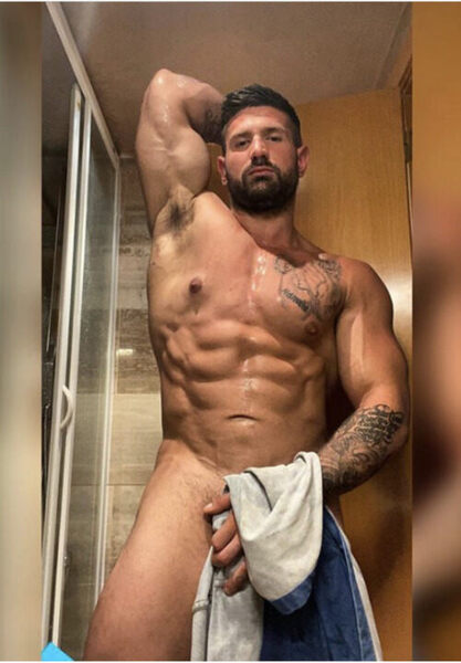 Showered and squeaky clean