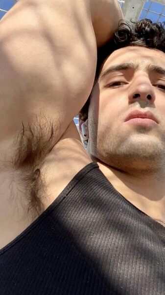 He wants you to lick his pit