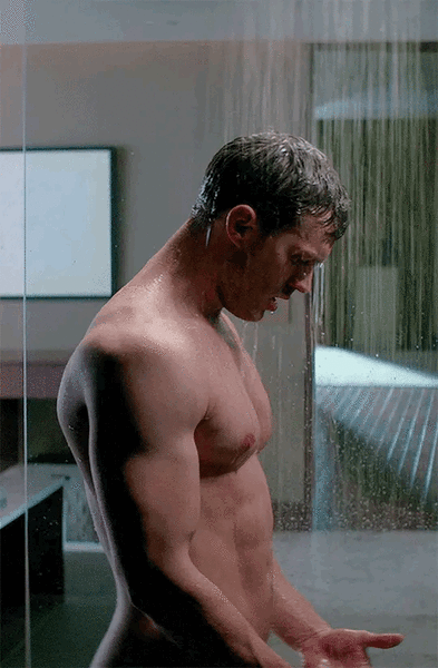 Soaked in the shower…